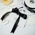 thumbnail image 4 of Double Face Satin Ribbon 7/8 inch X 50 Yards Polyester Black Ribbon for Gift Wrapping Very Suitable for Weddings Party Hair Bow Invitation Decorations and More, 4 of 8