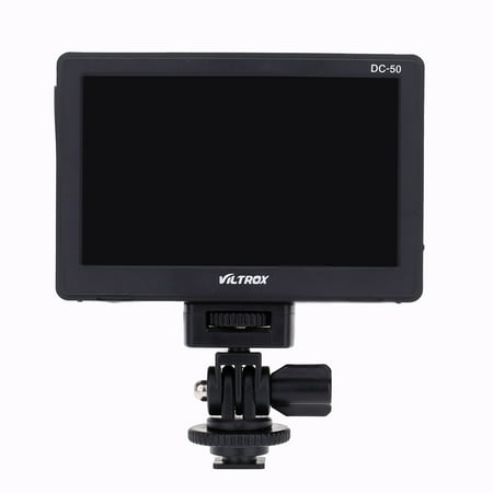 Viltrox DC-50 HD Clip-on LCD 5‘’ Monitor Portable Wide View for Canon Nikon Sony DSLR Camera (Best Dslr For Indie Filmmaking)