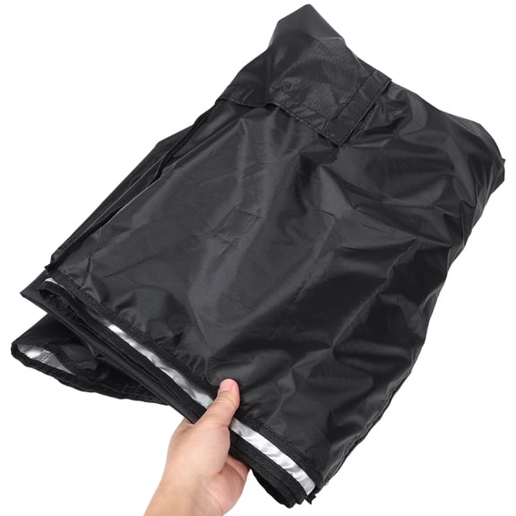 Raindrops Outdoor TV Cover Waterproof Dustproof Black Oxford Cloth for 55-58 Inch Tvs