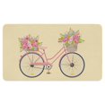 thumbnail image 1 of Beautiful Spring Bicycle Flower Doormat,Absorbent Doormat for Porch Laundry Entryway, Indoor/Outdoor Rug No Slip Dppr Rugs, 1 of 6