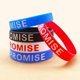 thumbnail image 3 of pulseras unisex personalizadas de silicona "Te prometo", regalo para amigos, 3 of 5