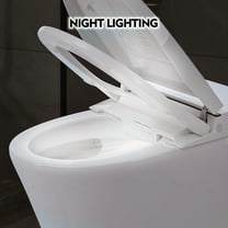 Heated Seat Smart Toilet without Bidet