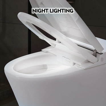 Heated Seat Smart Toilet without Bidet