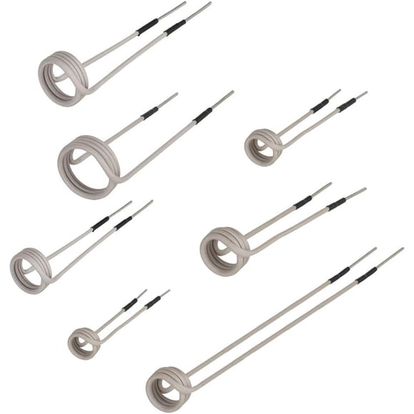 Solary Magnetic Induction Coil Kit - Flameless Induction Coil Kit for Magnetic Induction Heater (7pcs)