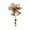 Gold, variant on Stijggn Christmas Decorations Bells Christmas Decorations Vintage Gold Bell Ornaments Hanging Wind Chimes Decorations for Christmas Tree, Wreath, Door & Party Supplies