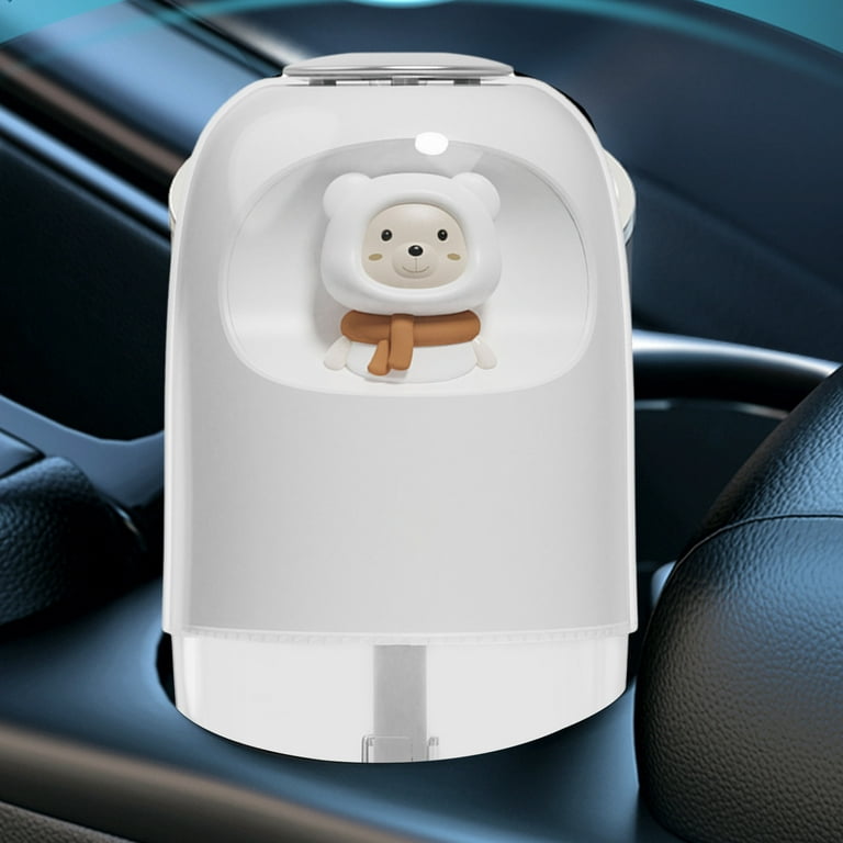 Pompotops Portable Car Aroma Diffuser, Bear Car Humidifier, Mute  Humidifier, Cute Portable Car Dry Humidifier, Mini Aroma Oil，Long-lasting  Light Aroma Roof Star Ambient Light, Gift 