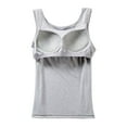 thumbnail image 7 of Comfortable Layering Vest for Women Stretchy Yoga Companion with Adjustable Fit Grey S, 7 of 7