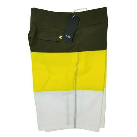 Men's Oakley Color Block Board Short Blazing Yellow 21 Inches - Size 30