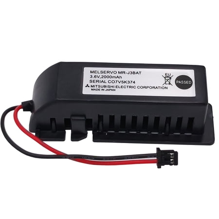 5-Pack 3.6V MR-J3BAT 2000mAh ER6VC119A/B PLC CNC Li-ion Battery for ER6VC119A/B MELSERVO MR70