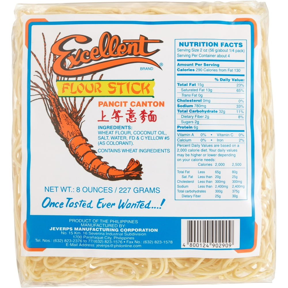 Excellent Wheat Noodle Canton (Small), 8 Ounce