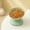 Green, variant on chaungfeng Tall Cat Bowl, Plastic Raised Oblique Mouth Prevent Tumble Tilted Elevated Cat Food Feeding Bowl, Pet Feeder Bowls Dishes for Cats Small and Medium Dogs (Blue)