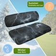 thumbnail image 6 of POLERO Univesal Golf Cart Seat Protector Set for Club Car Precedent Seats Dark Clouds and Lightning Print Washable Golf Cart Bench Seat Covers for Women Men Easy to Install, 6 of 8