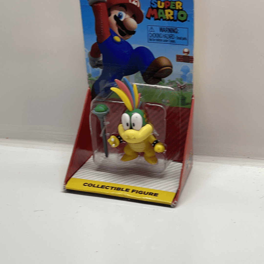 SUPER MARIO Lemmy Koopa 2.5 Inch Mini Figure With Wand – Bowser’s Kid Action Figure