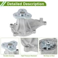 thumbnail image 4 of Bomba de agua del motor para Honda HR-V 2016-2020 No.1920051BH01 Bomba de agua de enfriamiento 1 Pc, 4 of 6