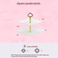 thumbnail image 4 of Juego de soportes para tartas NWK, paquete de 10 unidades de dos y tres niveles, 4 of 5