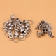 thumbnail image 1 of 20 piezas remaches sujetadores DIY cuero artesanía monedero caja del teléfono cadena bolsa tornillos 8mm conjunto plata, 1 of 4