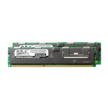64GB Kit (2x32GB) (4Rx4) DDR3 1066 (PC3-8500) ECC Registered Memory 240-pin