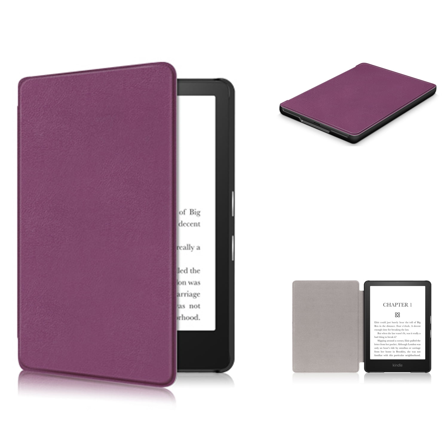 Allytech New Case for Kindle Paperwhite 11th Gen 6.8" 2021,Premium PU