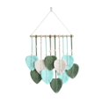 thumbnail image 3 of Hojas para colgar en la pared de macramé, decoración de pared de macramé boho, tapiz de borlas de hojas tejidas a mano para colgar en la pared, A, 3 of 7