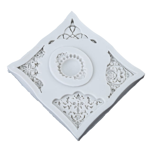 CIYISON European Lace Embossed Craft Art Silicone Mould Craft DIY Handmade Baking Mold