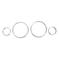thumbnail image 2 of Velocímetro Marco Calibre Tablero Anillos Bisel Embellecedor Cromado para E39 E38 E53, 2 of 9