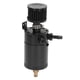 thumbnail image 2 of Tanque De Captura De Aceite Negro Kit De Depósito De Tanque Separador De Aceite De Aire Altamente Efectivo Respetuoso Con El Medio Ambiente Lata De Captura De Aceite De Doble Cilindro Universal Para A, 2 of 5