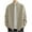 W02-Beige, variant on JUUYY Men's Cardigan Sweaters Solid Color Wool Full Zip Up Lapel Casual Loose Warm Basic Knitted Sweater Coat Gray XXL