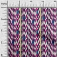 thumbnail image 1 of oneOone Silk Tabby Fabric Stripe & Chevron Ikat Fabric Prints By Yard 42 Inch Wide, 1 of 4
