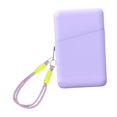thumbnail image 3 of BELOVING Silicone Purse Card Holder Card Wallet Change Pouch Zipper Closure Card Case, 3 of 9