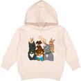thumbnail image 2 of Inktastic Happy Dog Family Toddler Hoodie, 2 of 4