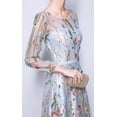 thumbnail image 4 of Honeydress Robe Maxi Brodée à Manches Longues pour Femmes, 4 of 7