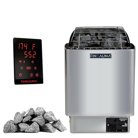Finsauna PH300 3kW Home Sauna Heater ProHeat Series 3kW Sauna Heater with Digital Wi-Fi Control Package