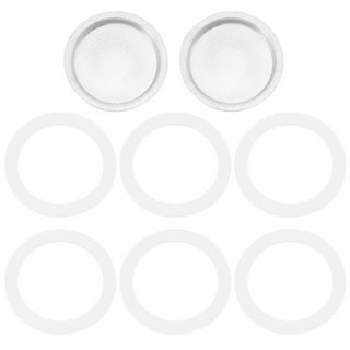 DÉBUT - Replacement Gasket and Filter for 8 Cup stovetop Espresso Coffee  Makers