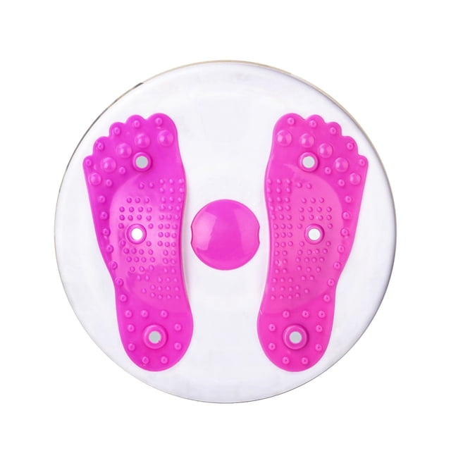 Disque de Taille Torsadée Multifonctionnelle Silhouette Exercice Physique Twist Board pour l'Exercice WaistRed