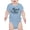 Light Blue, variant on My House My Rules Bodysuit Infant -Smartprints Designs, Newborn