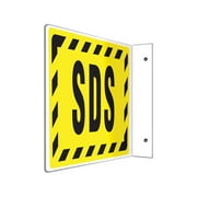 Accuform Signs SDS Projection Sign 8H x 12W PSP776