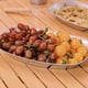 thumbnail image 5 of Plato de fruta de hojalata con forma de barco retro, bandeja para aperitivos con semillas de melón (panadería francesa), 5 of 6