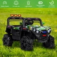 thumbnail image 2 of AQCW 12V Electric Vehicle 4-Wheel Dual Drive Off-Road Vehicle For Child,Remote Control Toy,Toddler Electric Car,1.8Mph Max Speed,Treaded Tires,Rubber Handles, 2 of 11