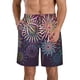 thumbnail image 1 of Fotbe Fireworks2 Trajes de Baño Estampados para Hombre, Shorts de Verano de Secado Rápido, Ropa de Playa, Bañadores-XX-Large, 1 of 6