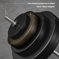 thumbnail image 4 of Soozier 154 lbs Barbell Weight Set, Adjustable Weights for Home Gym, 4 of 10
