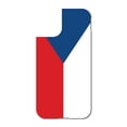thumbnail image 3 of DistinctInk Custom SKIN / DECAL compatible with OtterBox Defender for iPhone 11 (6.1" Screen) - Czech Republic Flag, 3 of 5