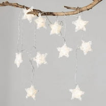 Sullivans 9096287 LED String Christmas Lights, Warm White - 10 Count