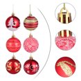 thumbnail image 3 of 24pcs Xmas Ball Hanging Decor Xmas Tree Hanging Ornament Hanging Adornment, 3 of 8