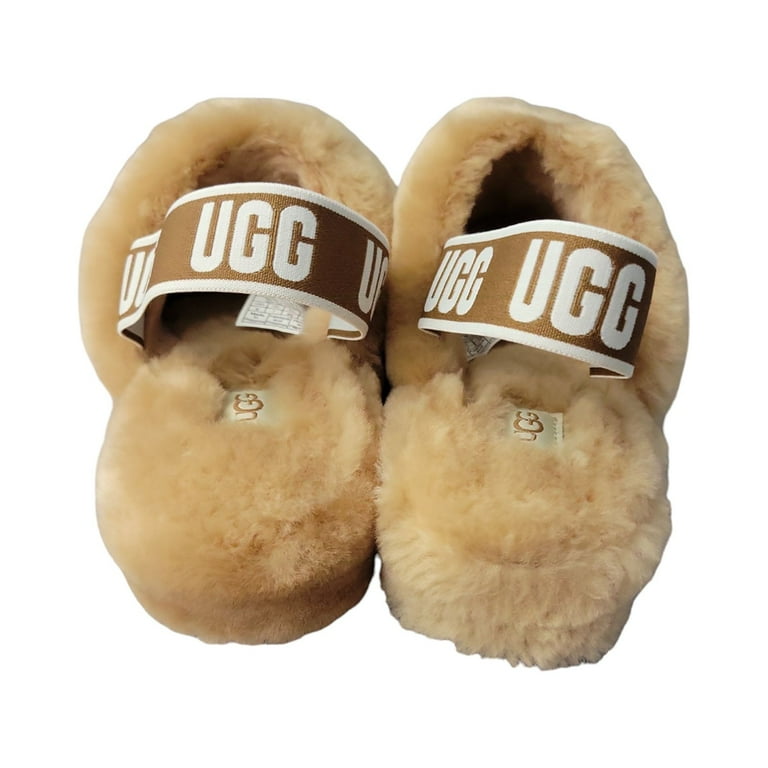 ☆人気☆【UGG】☆UGG W Fluff Yeah Slide☆Chestnut☆ UGG Women's Fluff Yeah Slide Sheepskin Insole & Upper