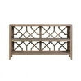 thumbnail image 2 of Crestview Collection CVFVR8139 56 x 13 x 32 in. Hawthorne Estate Open Fretwork Console, Dayton, 2 of 3