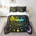 thumbnail image 2 of Manfei Happy Camping Rv 7-Piece Twin Bedding Sets,Boho Sun Moon Bedding Comforter Set,Galaxy Starry Night Sheet Sets For Teens,Ultra Soft Home Decor, 2 of 8