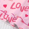 thumbnail image 6 of Valentine's Day Women's 2 Piece Pajamas Set Short Sleeve Button Down Shirt and Shorts Cute Print Sleepwear Pjs Sets S-XXL, 6 of 9