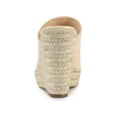 thumbnail image 2 of BLISSFUL STEP Women's Slip-On Platform Wedge Heel Wedge Sandals, 2 of 7