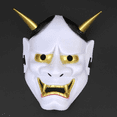 thumbnail image 3 of Máscara de terror de Halloween, máscara de prajna con cabeza de fantasma, máscara de dibujos animados para adultos, máscara de payaso, las máscaras de moda tienen sus propias características, 3 of 5