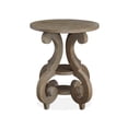 thumbnail image 2 of Magnussen Tinley Park Round Accent End Table in Dovetail Gray, 2 of 2